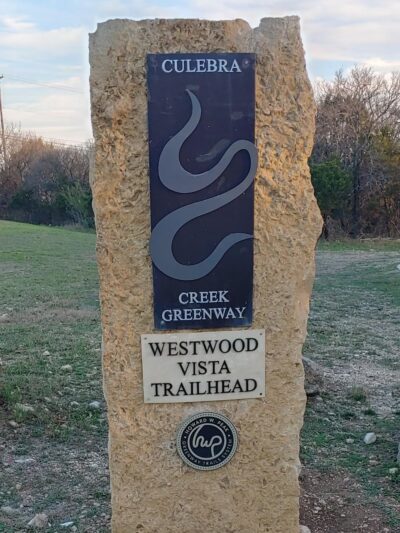 WESTWOOD VISTA TRAILHEAD - San Antonio, TX