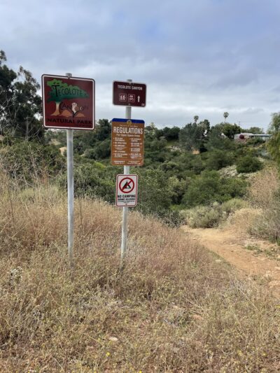 Tecolote Canyon Natural Parktrailhead - San Diego, CA