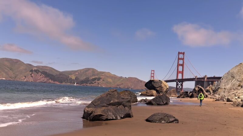 Marshall's Beach park - San Francisco, CA