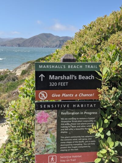 Marshall's Beach park - San Francisco, CA