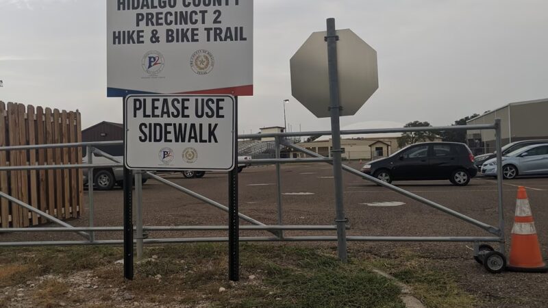 Parking lot Precint 2 Hike and Bike Trail - San Juan, TX