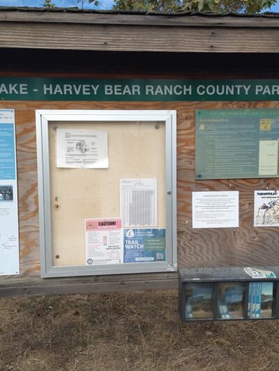 Coyote Lake Harvey Bear Ranch • Parking Lot - San Martin, CA