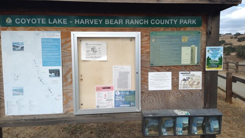 Coyote Lake Harvey Bear Ranch • Parking Lot - San Martin, CA