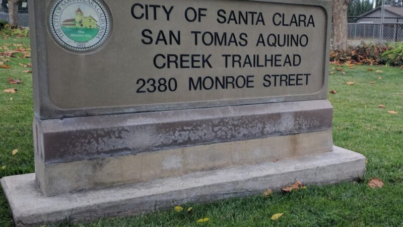 San Tomas Aquino Creek Trailhead - Santa Clara, CA