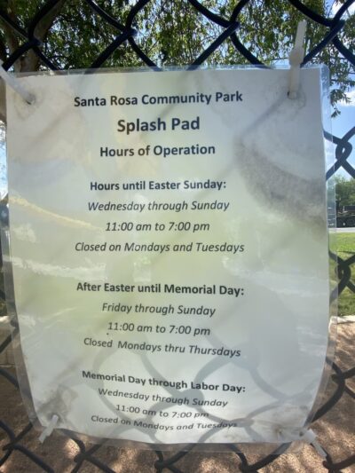 Santa Rosa City Park - Santa Rosa, TX