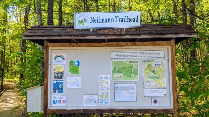 Neilmann Trailhead of Wilton Wildlife Preserve & Park - Saratoga Springs, NY