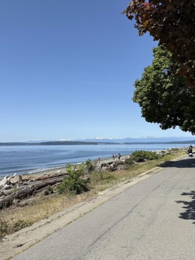 End of Burke Gilman Trail - Seattle, WA