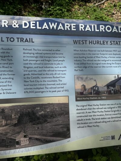 Ashokan Rail Trail- Ashokan Station Trailhead - Shokan, NY