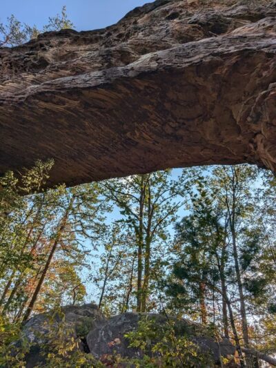 Natural Bridge Trailhead Parking - Slade, KY