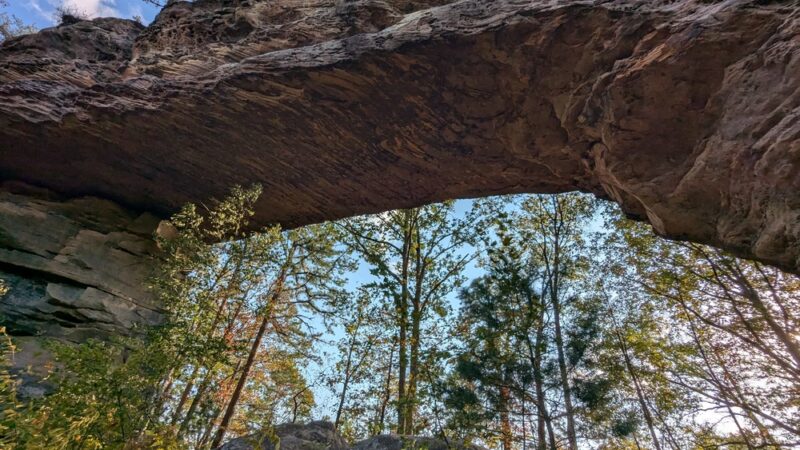Natural Bridge Trailhead Parking - Slade, KY