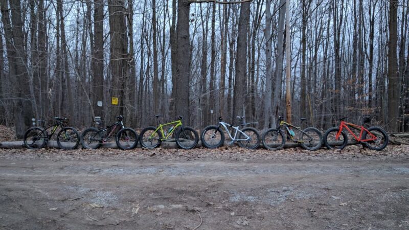 Moraine State Park Mountain Bike Trail - Slippery Rock, PA