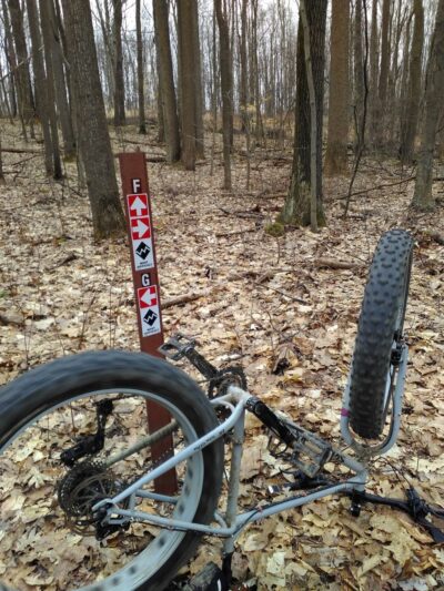 Moraine State Park Mountain Bike Trail - Slippery Rock, PA
