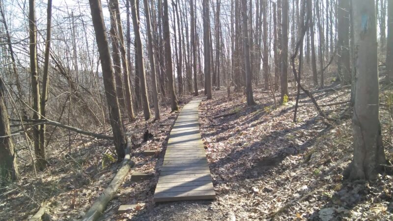Moraine State Park Snowmobile Trail - Slippery Rock, PA