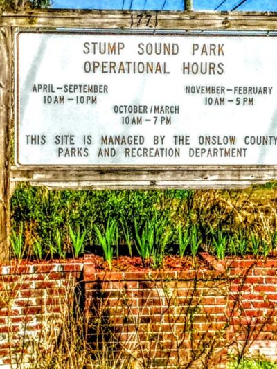 Onslow County Parks: Stump Sound Park - Sneads Ferry, NC