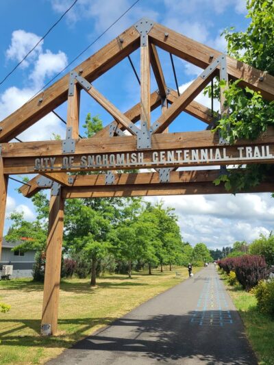 Centennial Trail Southern End - Snohomish, WA