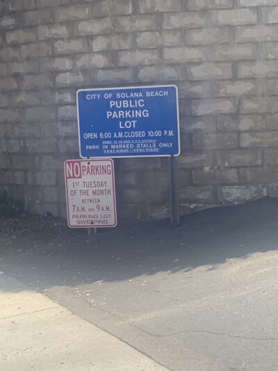 Free Parking for Solana Beach - Solana Beach, CA
