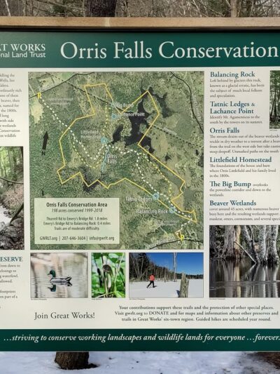 Parking for Orris Falls Conservation Area - South Berwick, ME