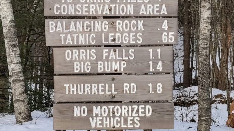 Parking for Orris Falls Conservation Area - South Berwick, ME