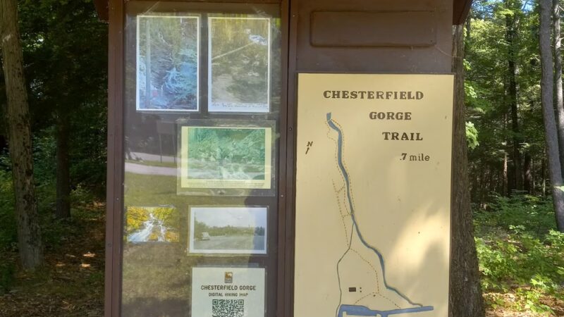 Chesterfield Gorge State Wayside (park and ride) - Spofford, NH