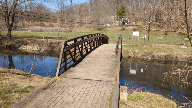 Smedley Park Crum Creek Pedestrian Bridge #1 - Springfield, PA