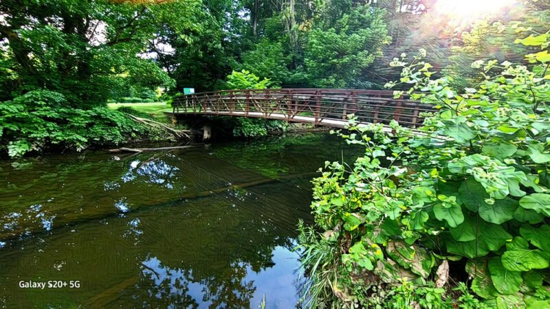 Smedley Park Crum Creek Pedestrian Bridge #1 - Springfield, PA