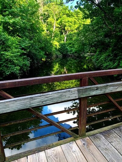 Smedley Park Crum Creek Pedestrian Bridge #1 - Springfield, PA