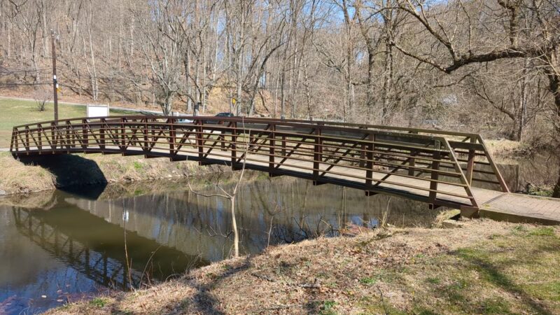 Smedley Park Crum Creek Pedestrian Bridge #1 - Springfield, PA
