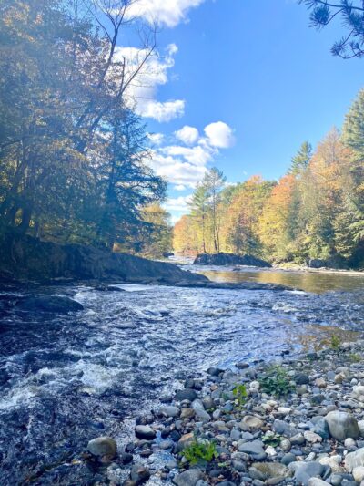 Trailhead for Saint Johnsbury Municipal Forest - St Johnsbury, VT