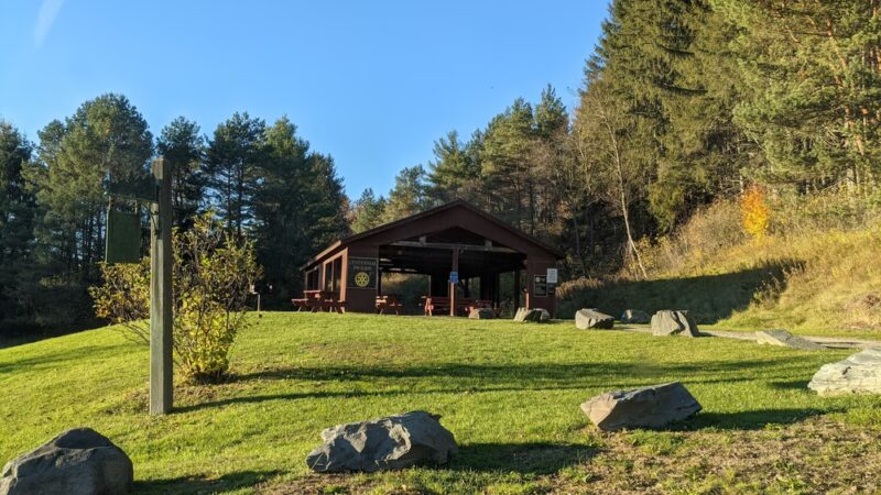 Trailhead for Saint Johnsbury Municipal Forest - St Johnsbury, VT