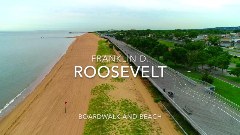 Franklin D. Roosevelt Boardwalk and Beach - Staten Island, NY