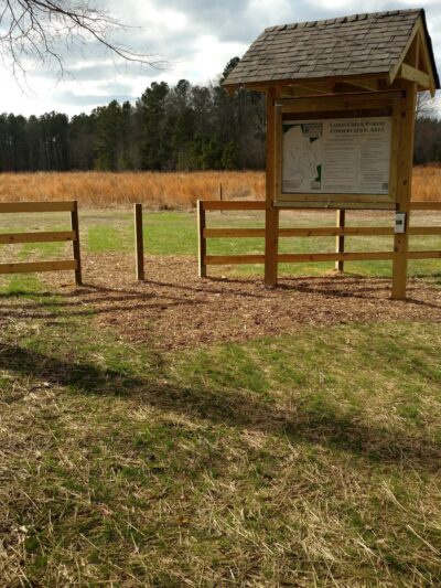 Ledge Creek Forest Conservation Area - Trailhead #1 - Stem, NC