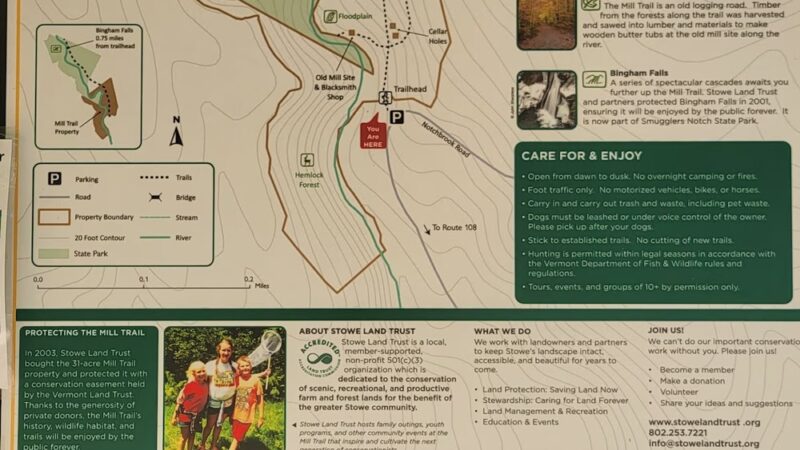 Mill Trail - Stowe, VT