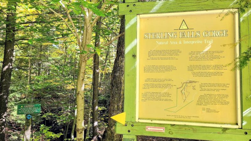 Sterling Gorge Falls - Stowe, VT