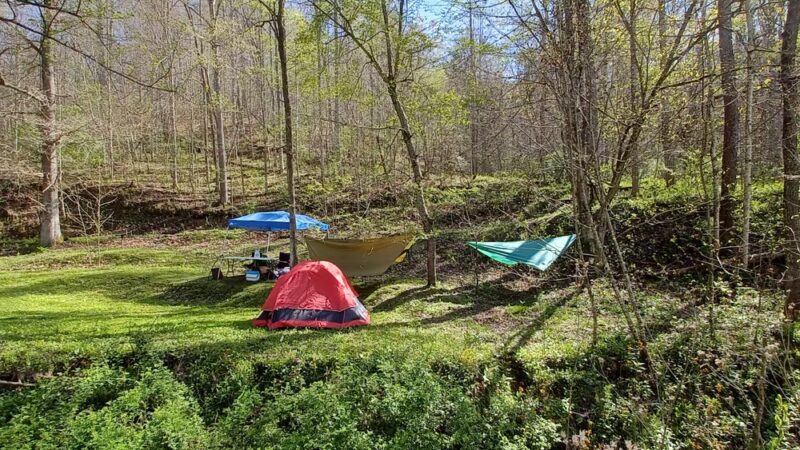 Gauley River Wild & Woolly Primitive Campground - Summersville, WV