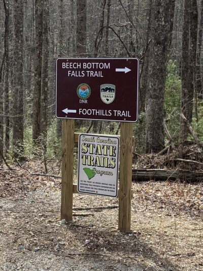 Beech Bottom Falls Trail - Sunset, SC