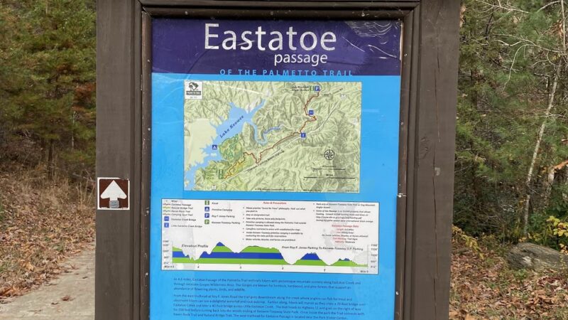 Eastatoe Passage of the Palmetto Trail - Sunset, SC