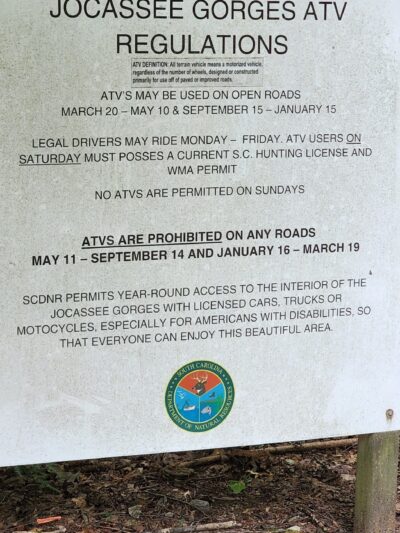 Foothills Trail Access A4 - Sunset, SC