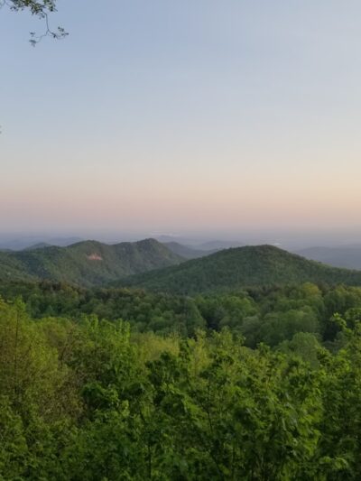 Sassafras Mountain Trailhead - Sunset, SC