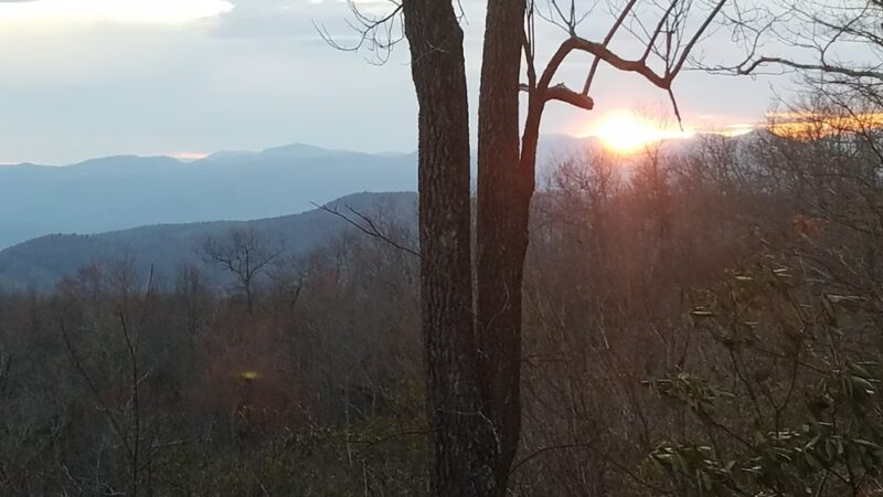 Sassafras Mountain Trailhead - Sunset, SC