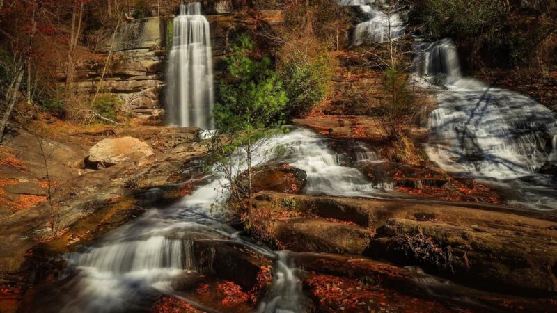 Twin Falls Trail - Sunset, SC