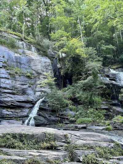 Upper Twin Falls Trail Trailhead - Sunset, SC