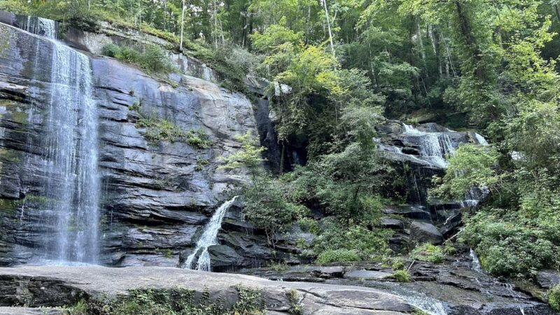 Upper Twin Falls Trail Trailhead - Sunset, SC