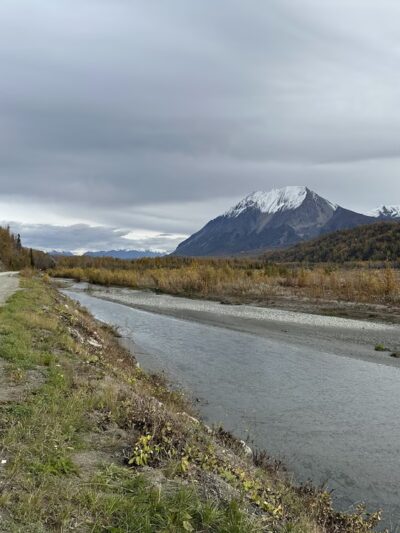 Matanuska River Parking Area - Glenn Highway - Sutton-Alpine, AK