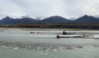 Matanuska River Parking Area - Glenn Highway - Sutton-Alpine, AK