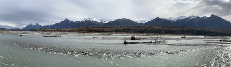 Matanuska River Parking Area - Glenn Highway - Sutton-Alpine, AK