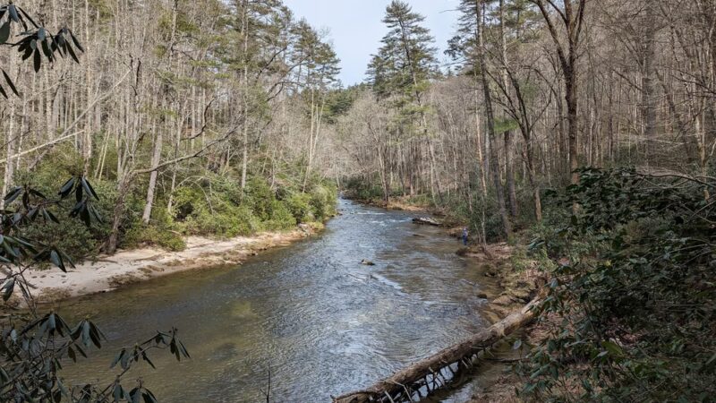 Foothills Trail - Fish Hatchery Rd Trailhead - Tamassee, SC