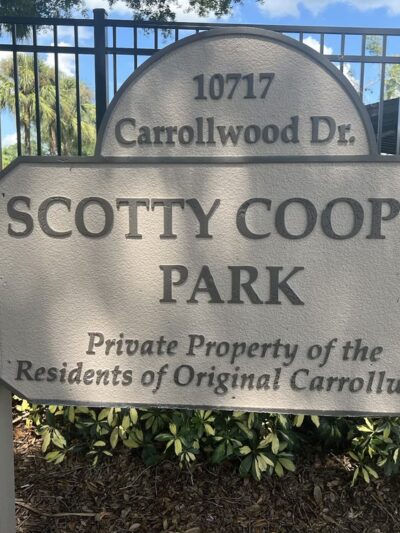 Scotty Cooper Private Park - Tampa, FL