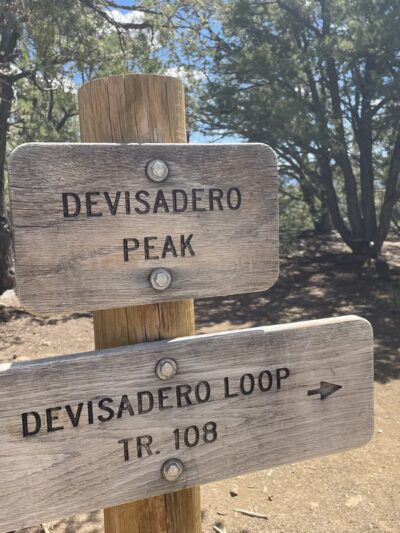 Devisadero Loop Trail 108 Trailhead - Taos, NM