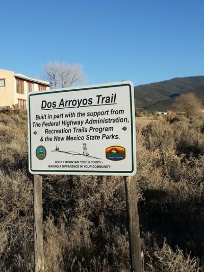 Dos Arroyos Walking Trail - Taos, NM