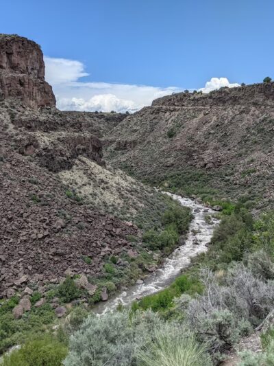 The Slide Trail - Lower Trailhead - Taos, NM